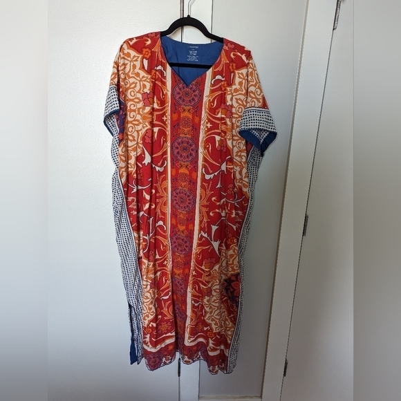 J. Peterman kaftan sz S / M - Picture 1 of 6